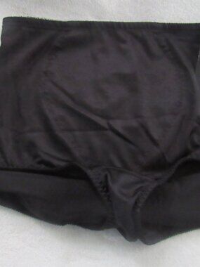 Bali Black Tummy Solutions Panty  2XL  NWT